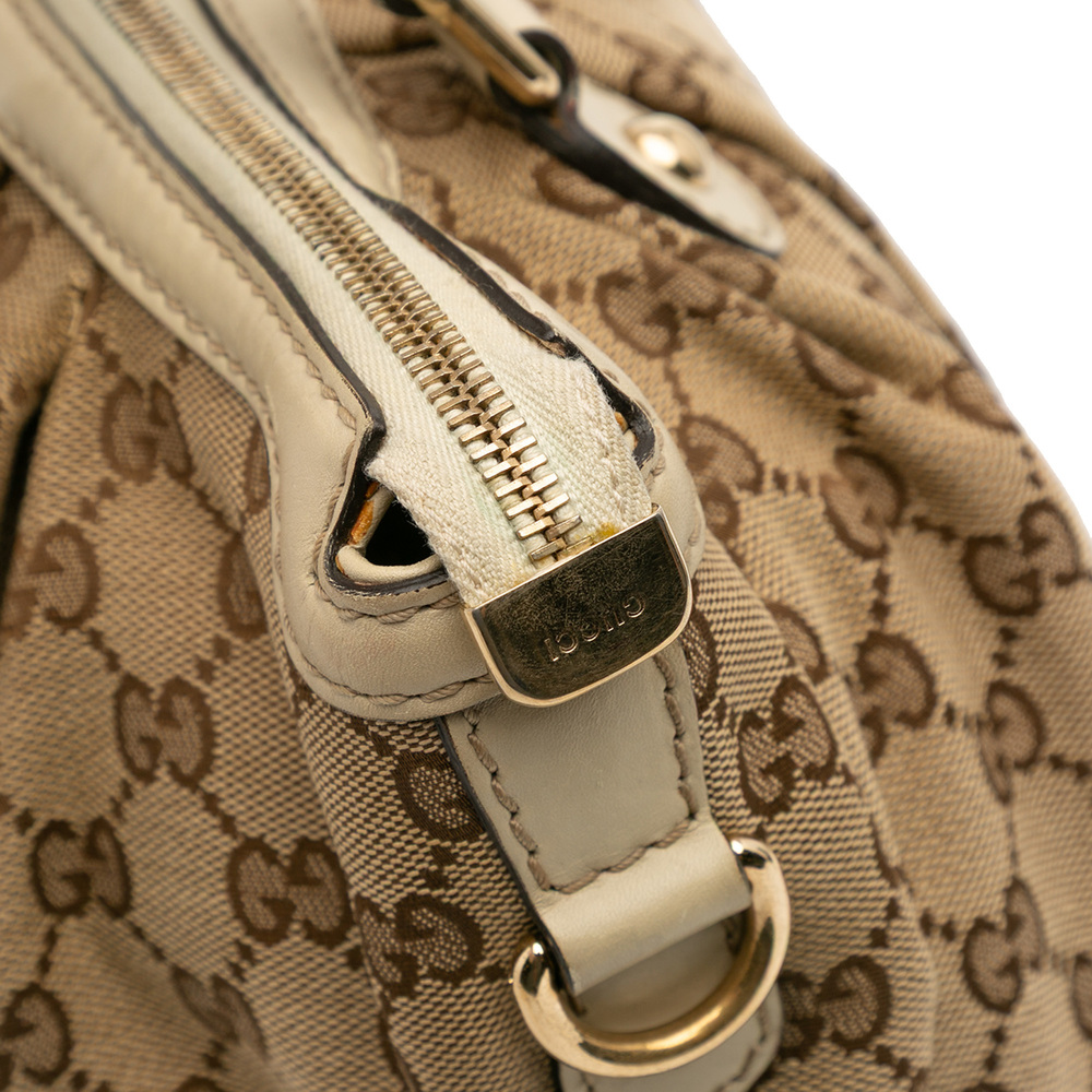 Pre-Loved Gucci GG Canvas Sukey Satchel - Picture 10 of 12